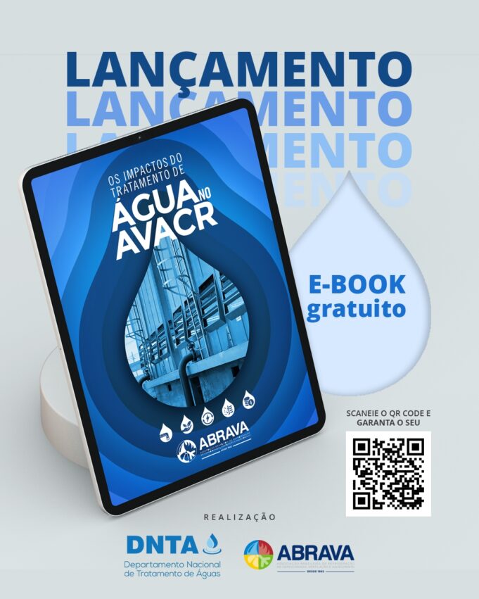 ABRAVA lança eBook “Os Impactos do Tratamento de Águas” e reforça a sua importância no setor da climatização e refrigeração