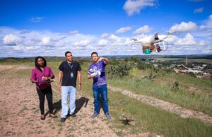 Escola do Futuro de Goiás cria drone para auxiliar no reflorestamento do Cerrado