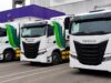 Parceria prevê ampliar frota movida a gás e biometano com 100 novos caminhões para descarbonizar transporte pesado